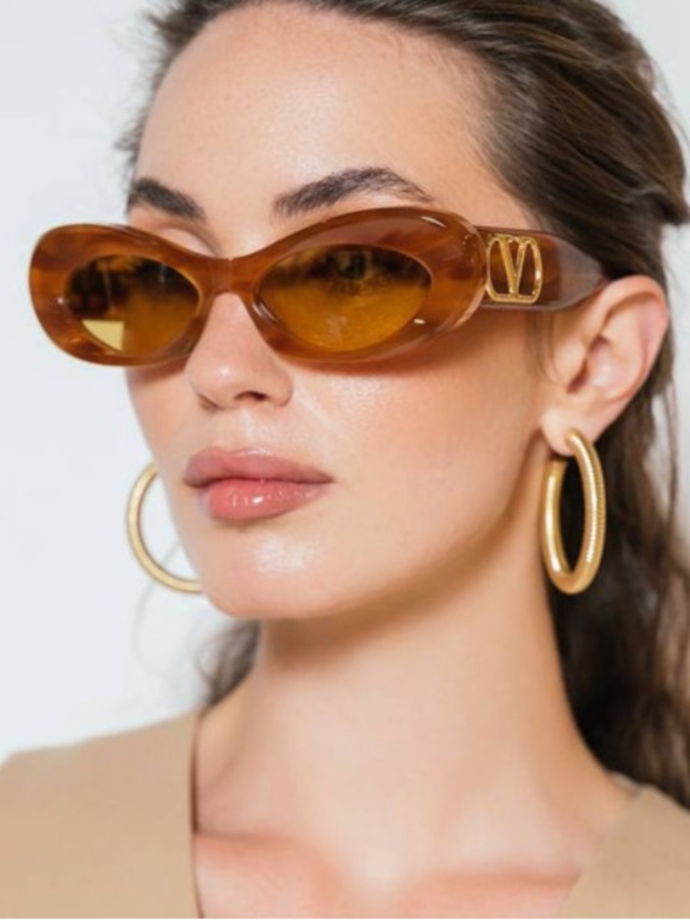 Excluded Valentino Sunglasses, New 375